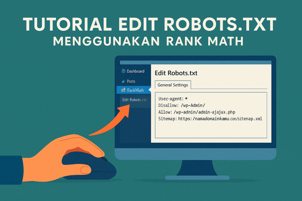 tutorial edit robots.txt di wordpress
