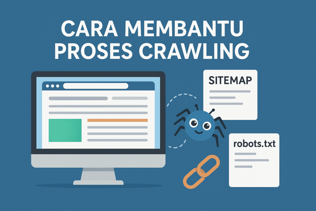 cara membantu proses crawling