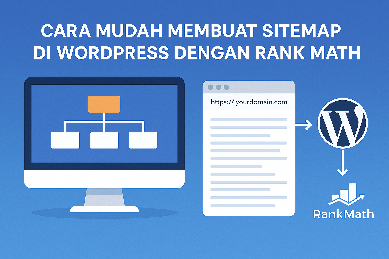Cara Membuat Sitemap (menggunakan plugin CMS, alat dalam talian, manual)