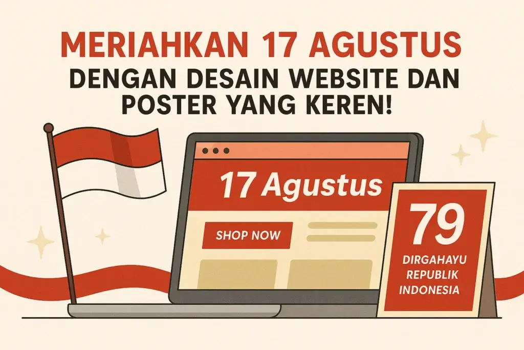 desain website dan poster 17 agustus