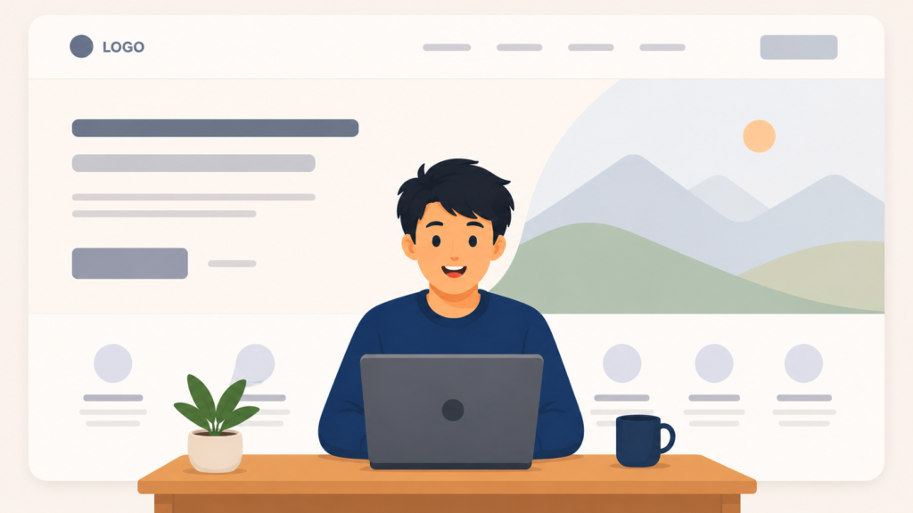 cara membuat website sendiri gratis